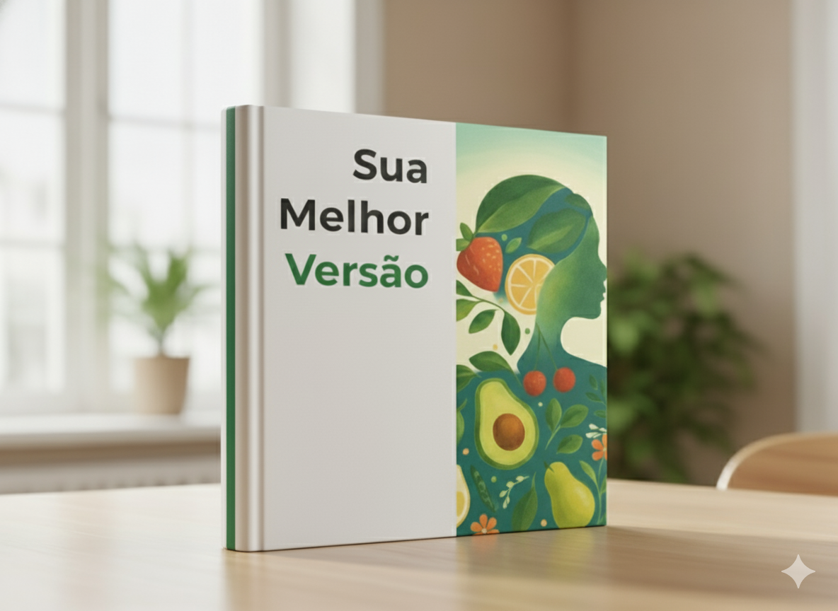Mockup 3D do Ebook Sua Melhor Versão